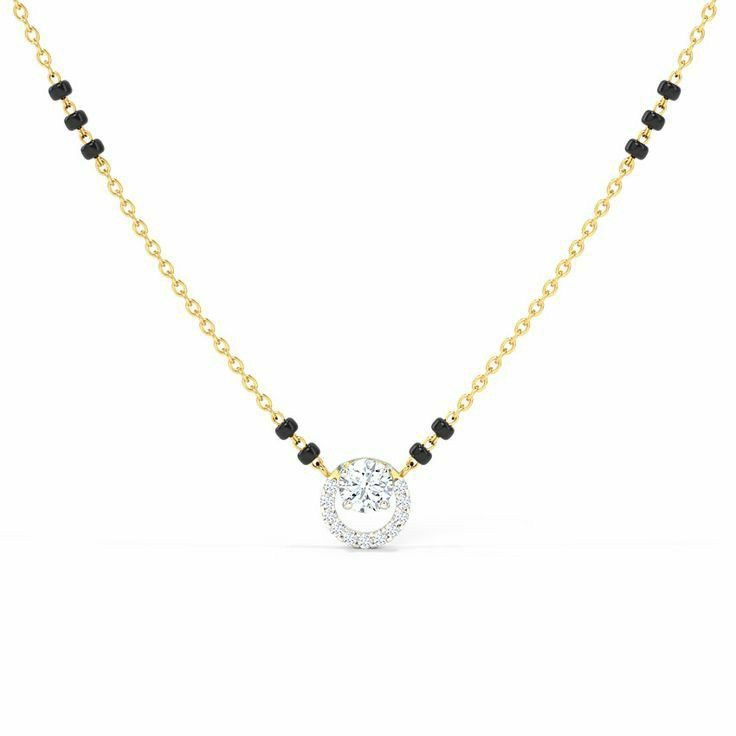 Lab diamond Mangalsutras